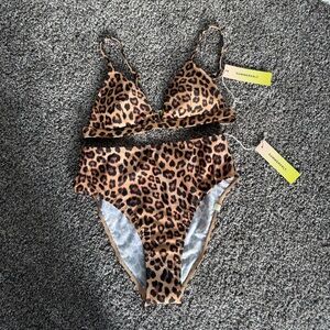 Summersalt Leopard Print Bikini Set